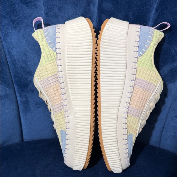 Nicole Miller Brita Pastel Platform Sneakers Women’s Size 7 NWOT - Picture 3 of 6